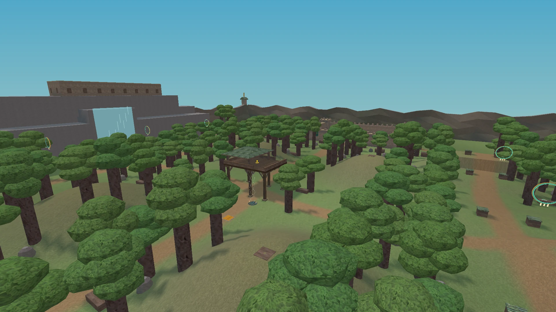 Twin Castles, captured in SHADOWFRAG's Vulkan renderer