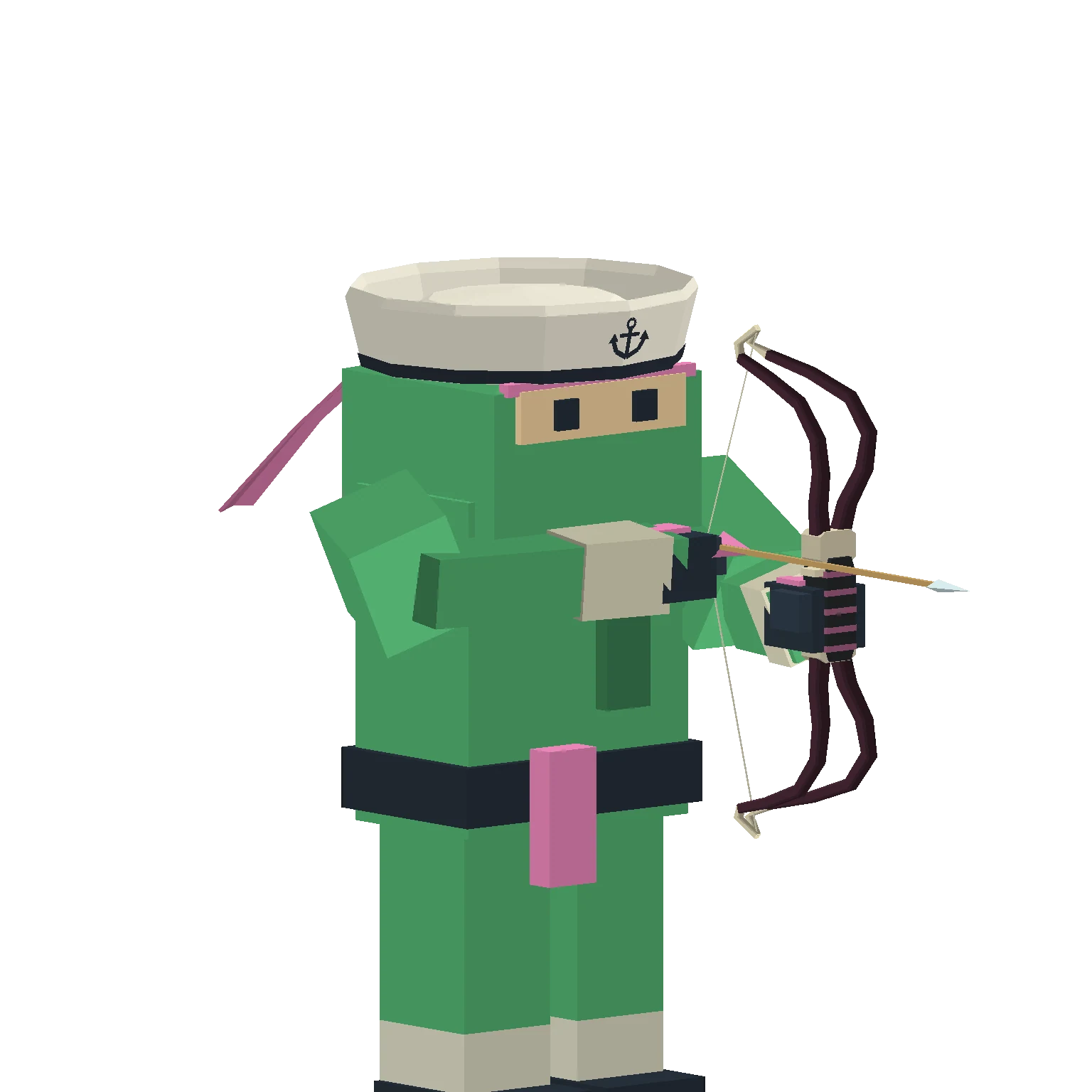 Tsuki / Sailor Hat · Oni bow