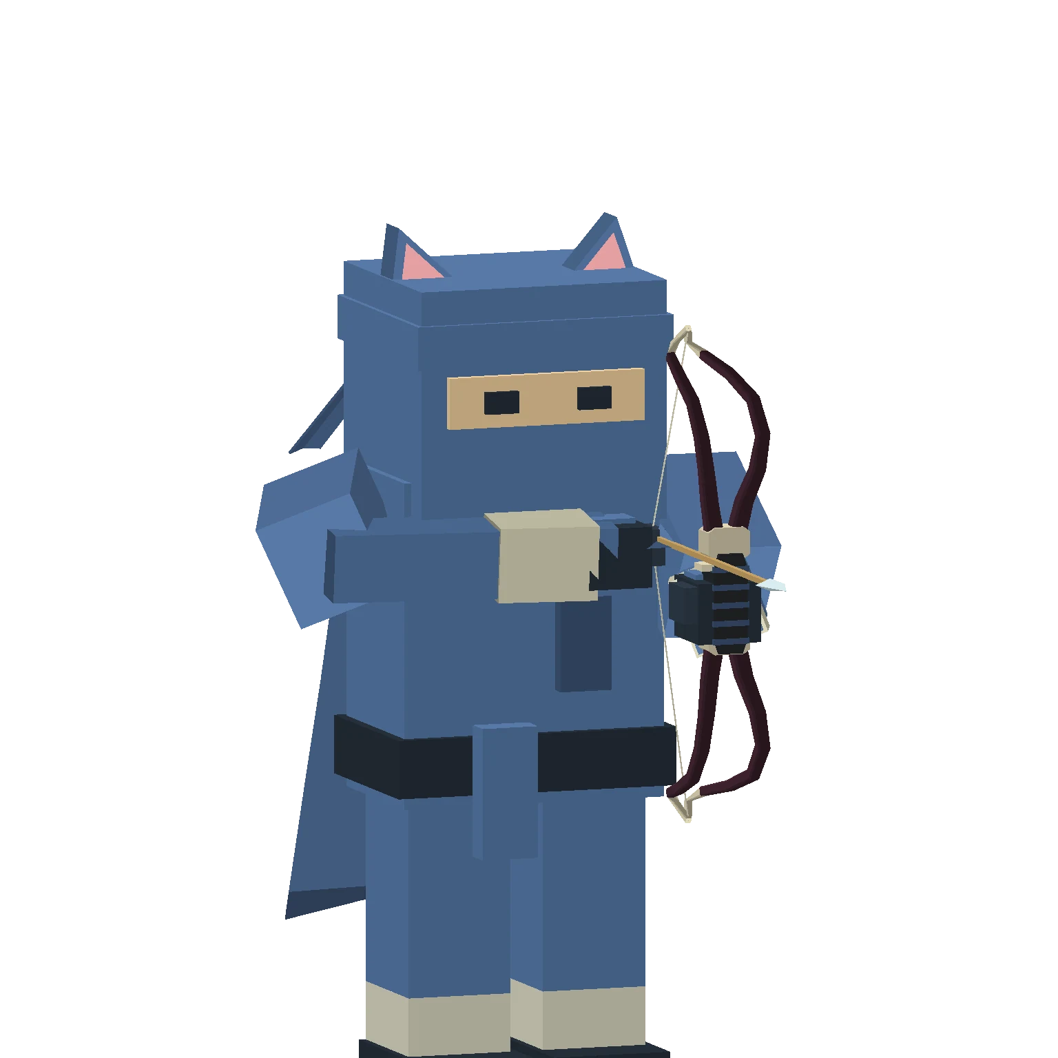 Nami / Cat Ears + Cape · Oni bow