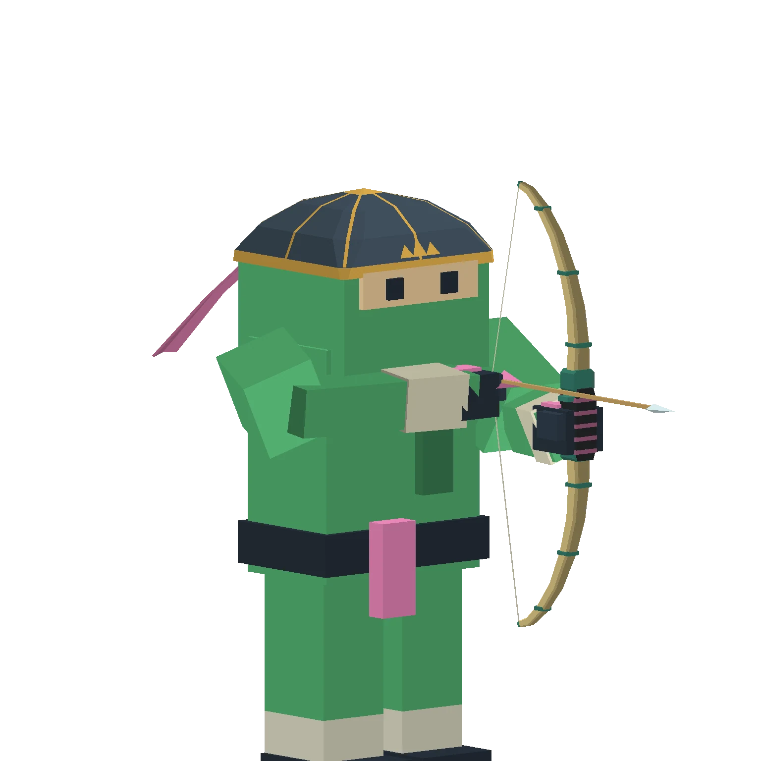 Ringo / Kabuto Hachi · Bamboo bow