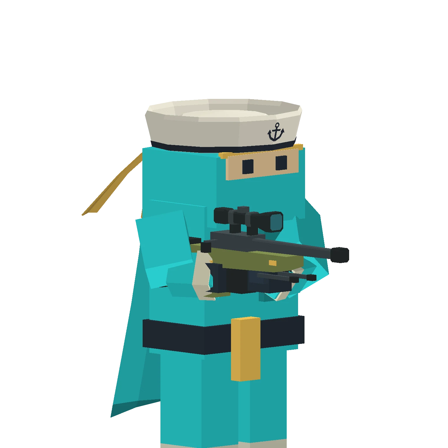 Wata / Sailor Hat + Cape · Arctic railgun