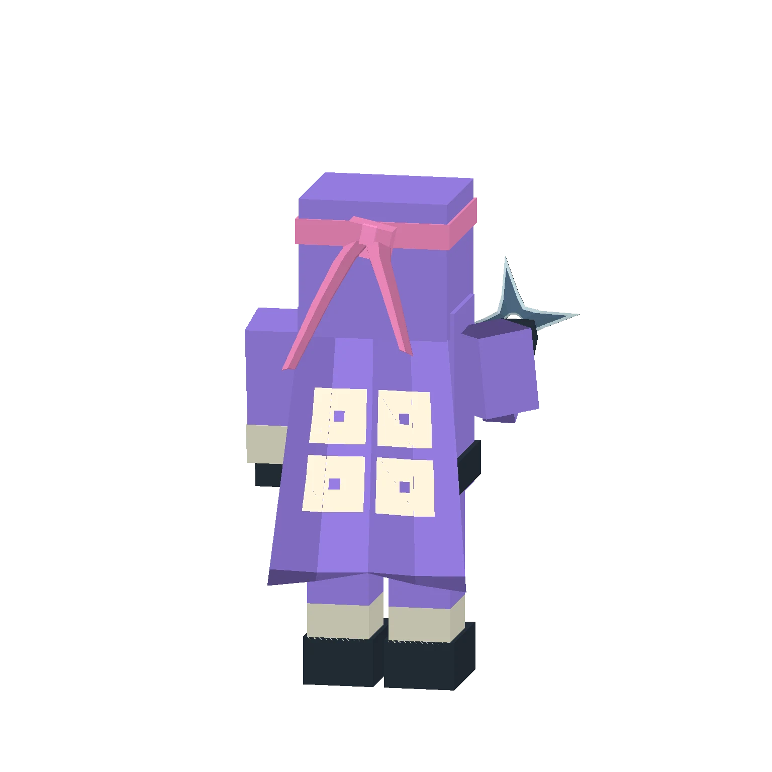 Amako: Clan crests shown on capes and captured flags.
