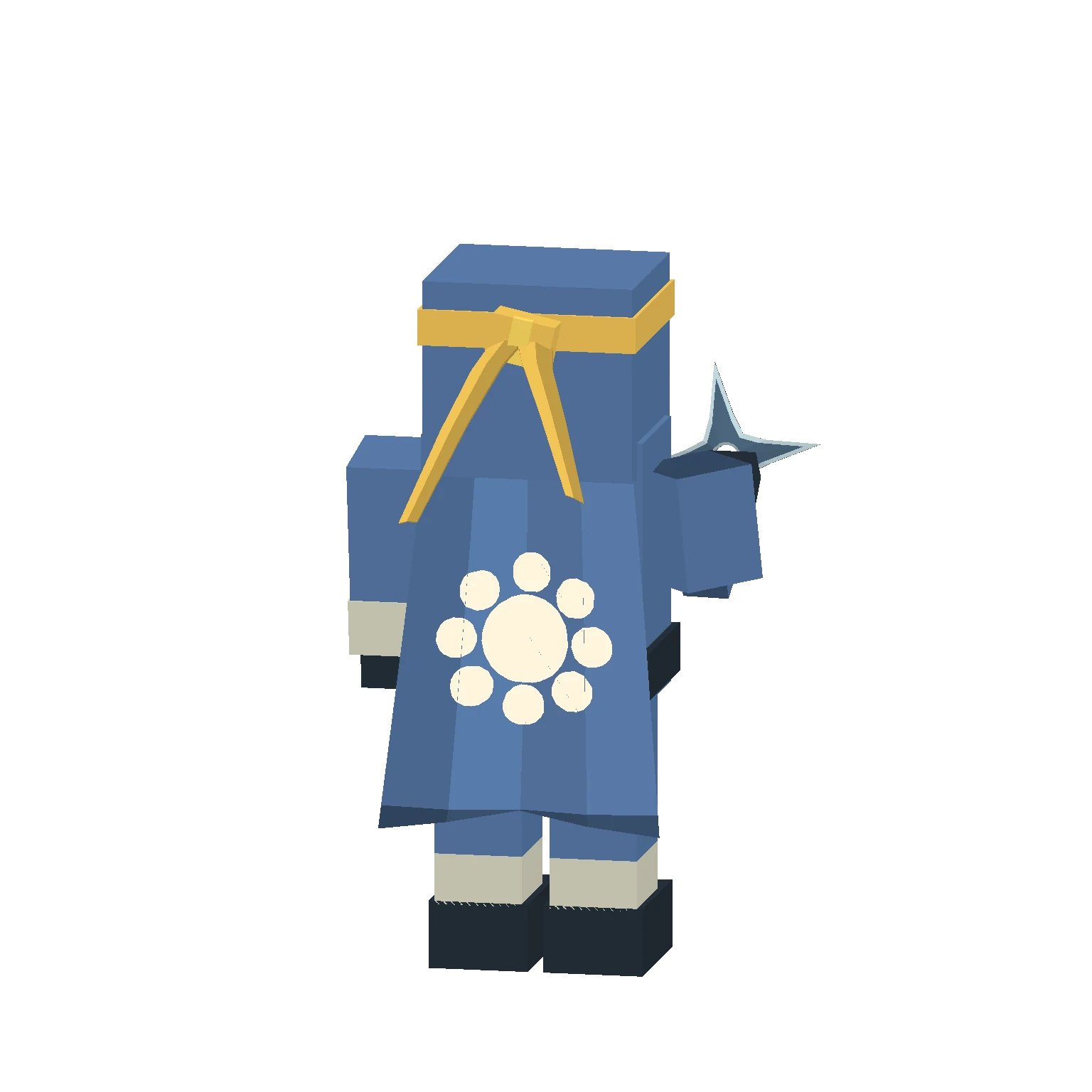 Hosokawa: Clan crests shown on capes and captured flags.