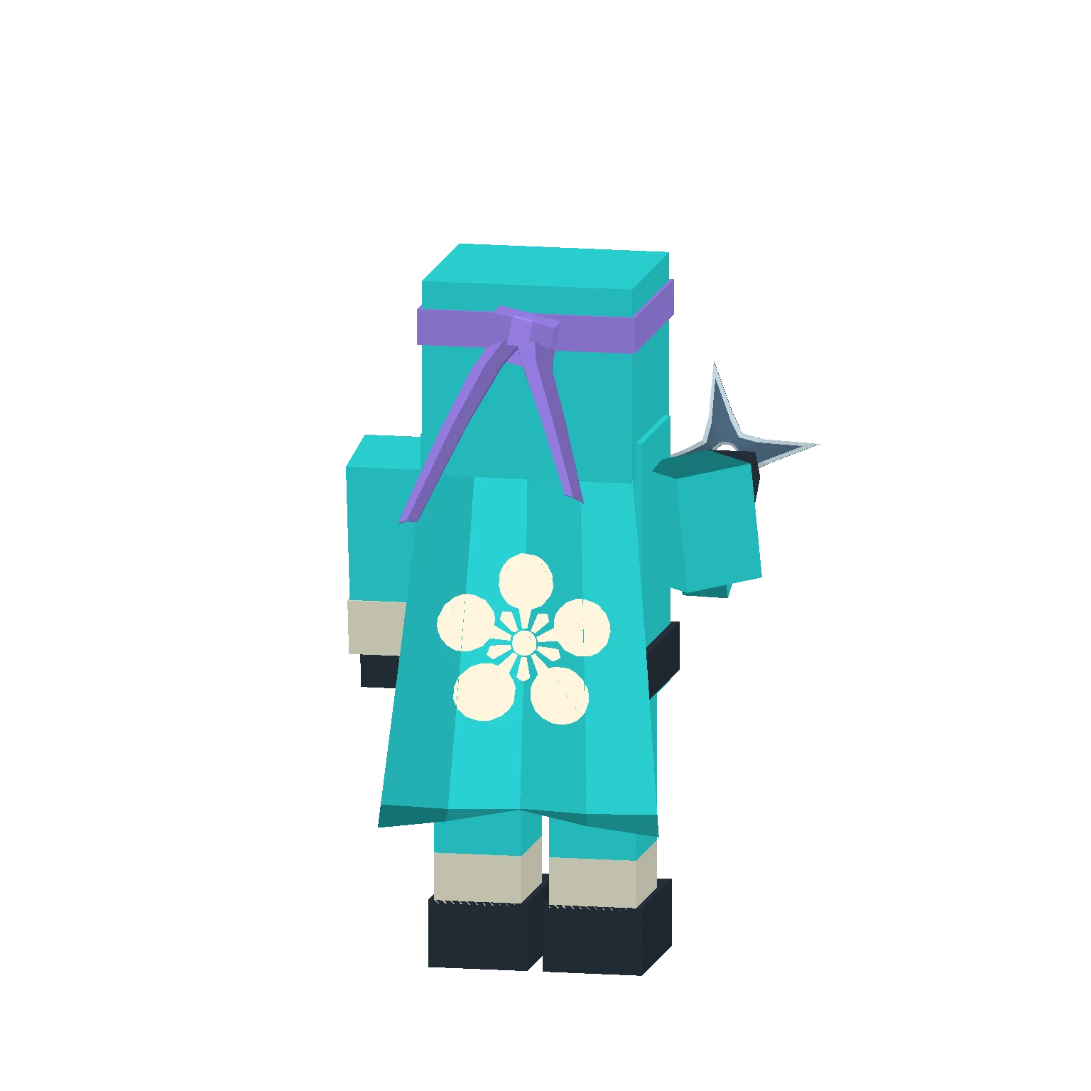 Maeda: Clan crests shown on capes and captured flags.