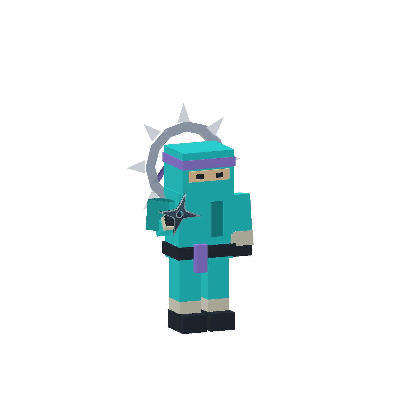 Iron Halo: This aura activates after five kills without dying.