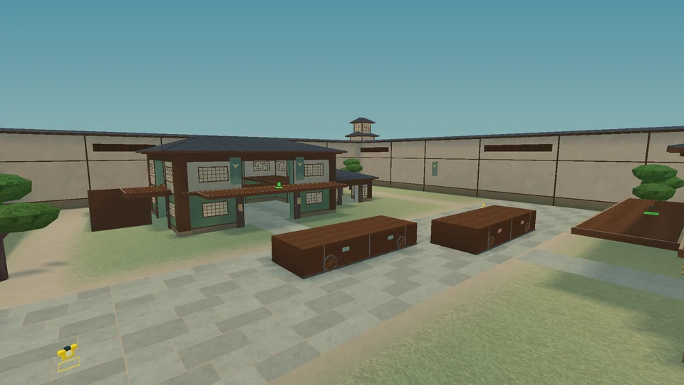 Firefly Village, rendered in the game engine