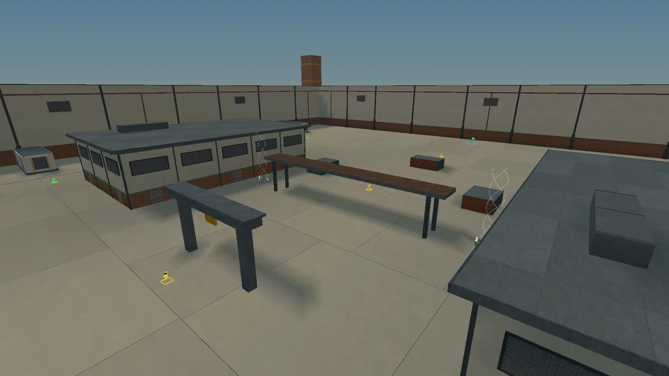 Foundry, rendered in the game engine