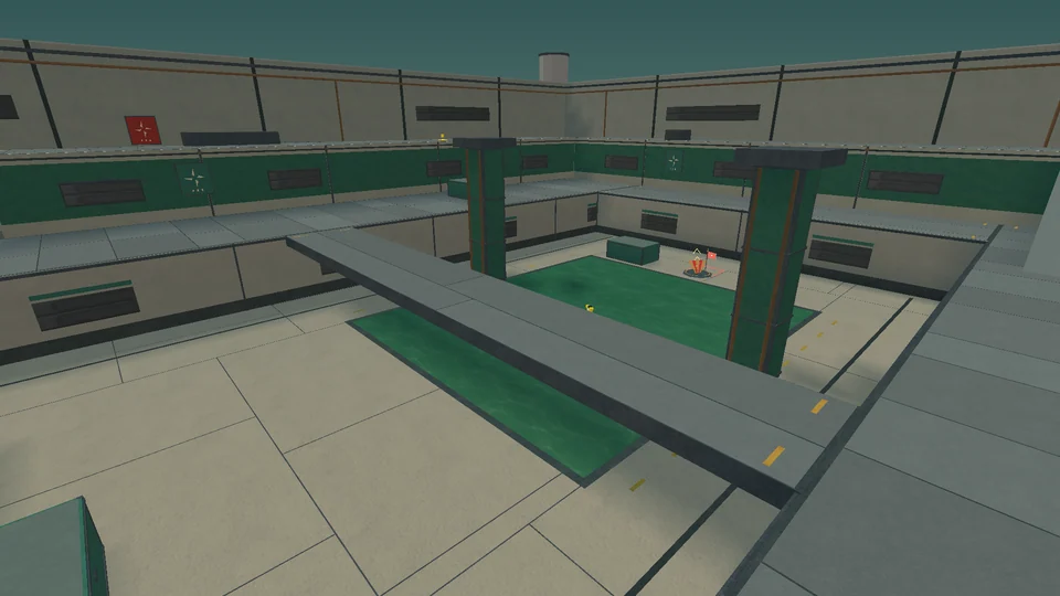Jade Deck, rendered in the game engine