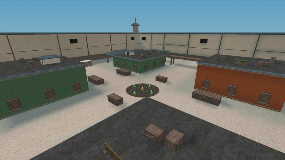 Ninja World, rendered in the game engine