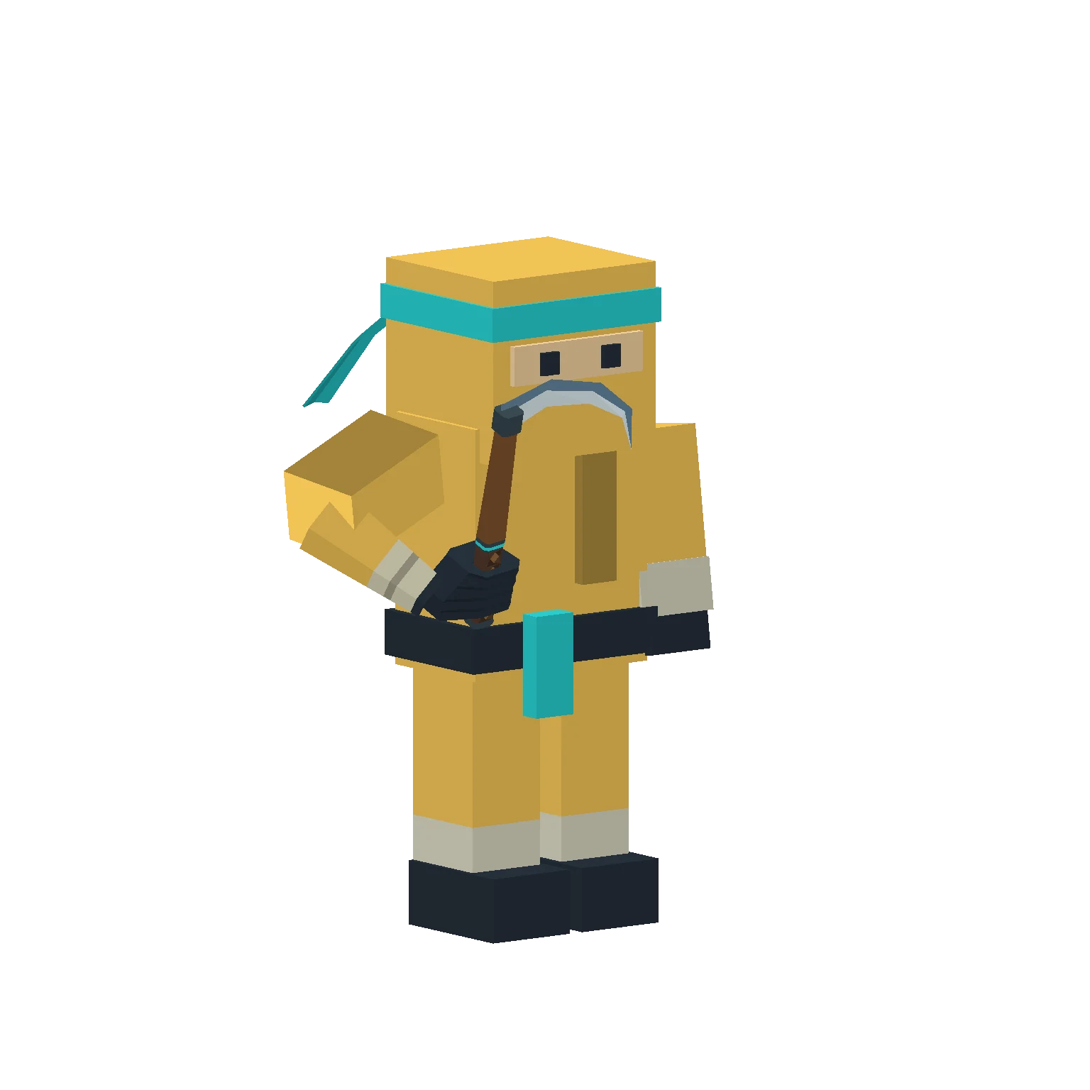 Kama: Equipped weapon models, rendered in SHADOWFRAG.