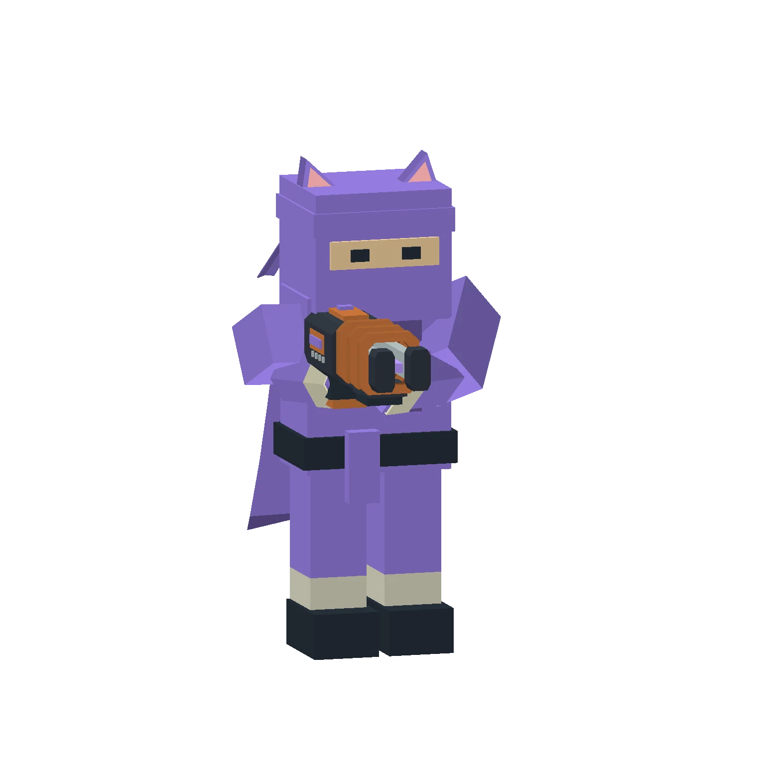 Thunder: Equipped weapon models, rendered in SHADOWFRAG.