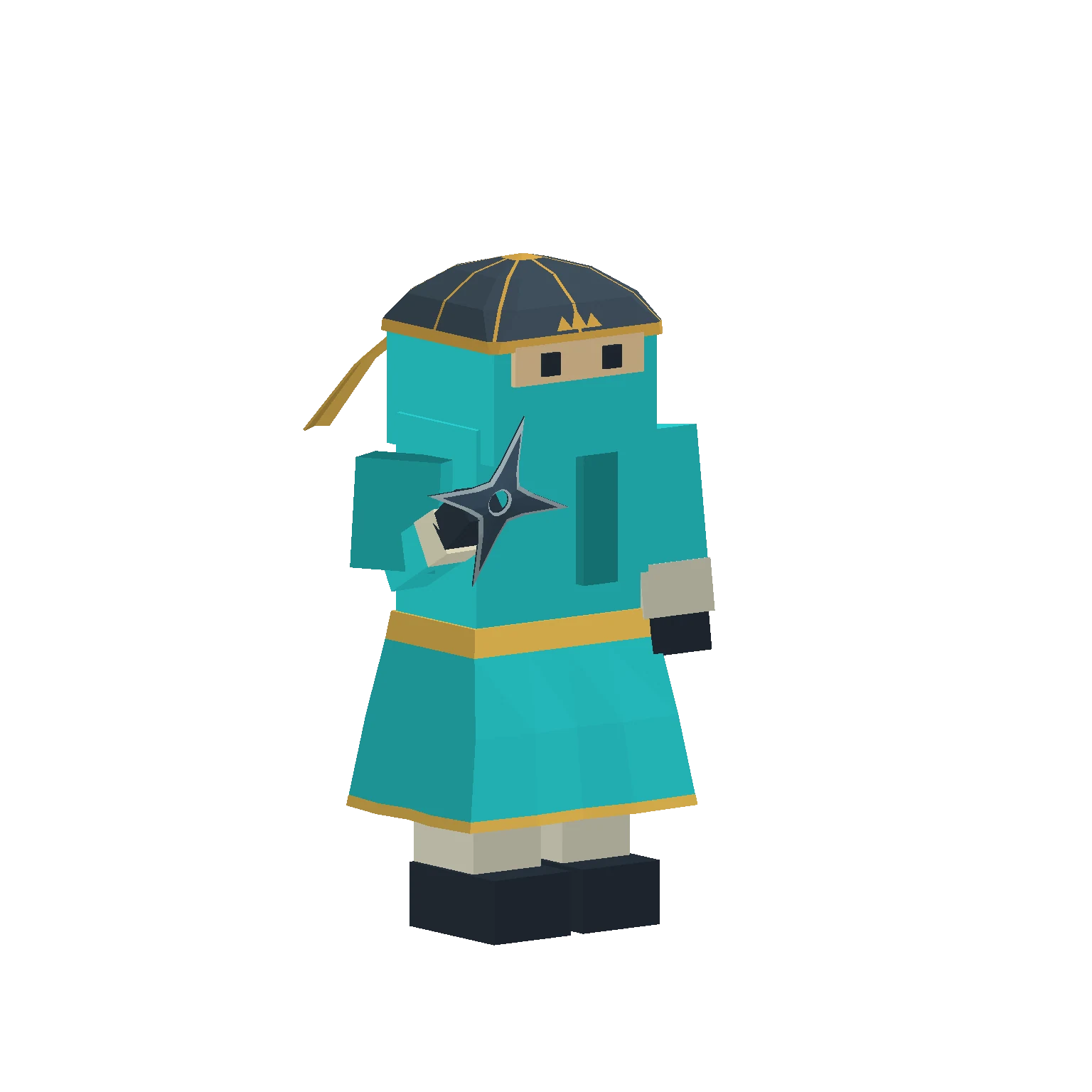 Kage: Equipped weapon models, rendered in SHADOWFRAG.