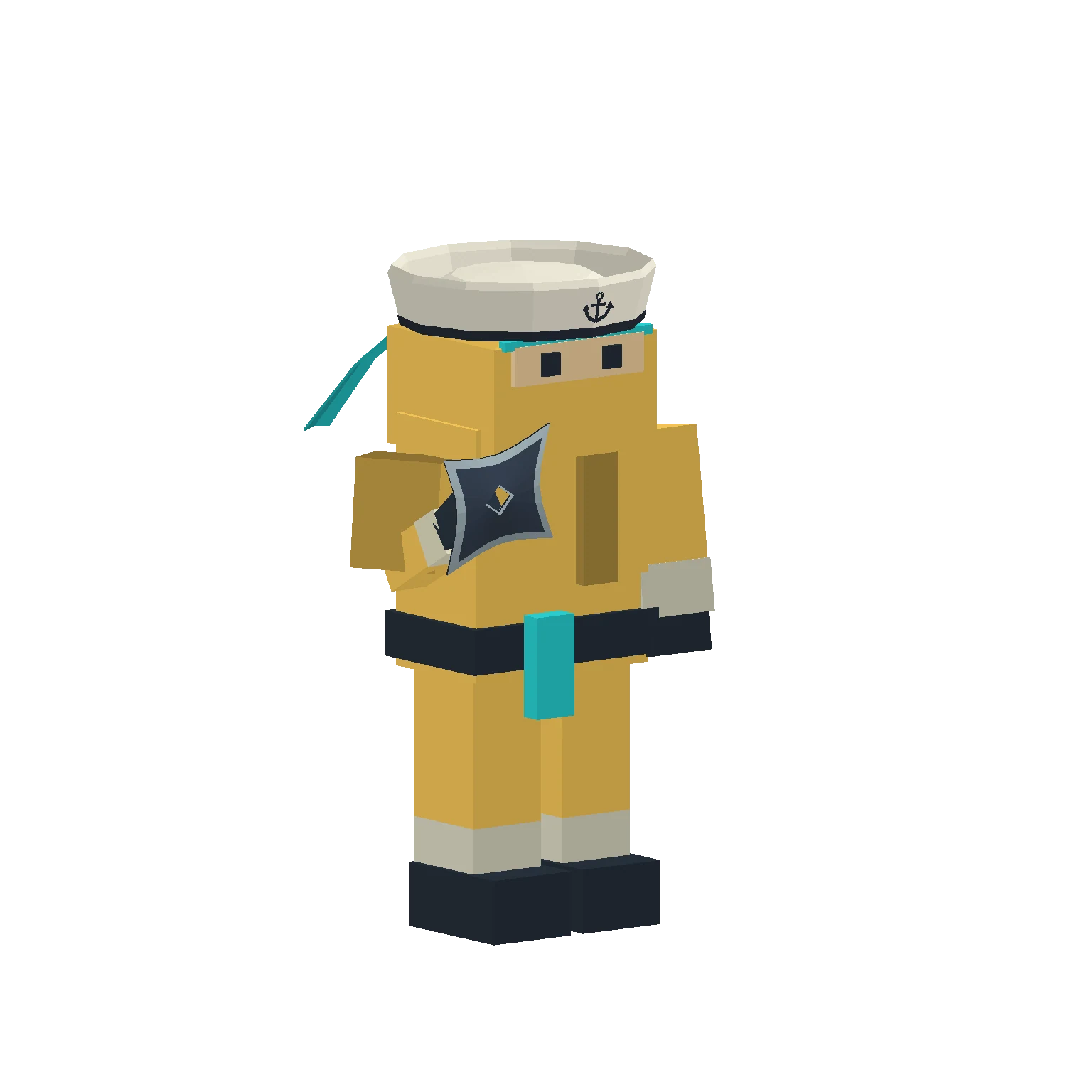 Kaku: Equipped weapon models, rendered in SHADOWFRAG.