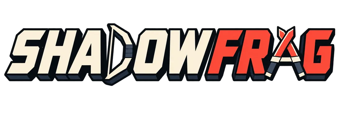 Wide Logotype, SHADOWFRAG logo artwork