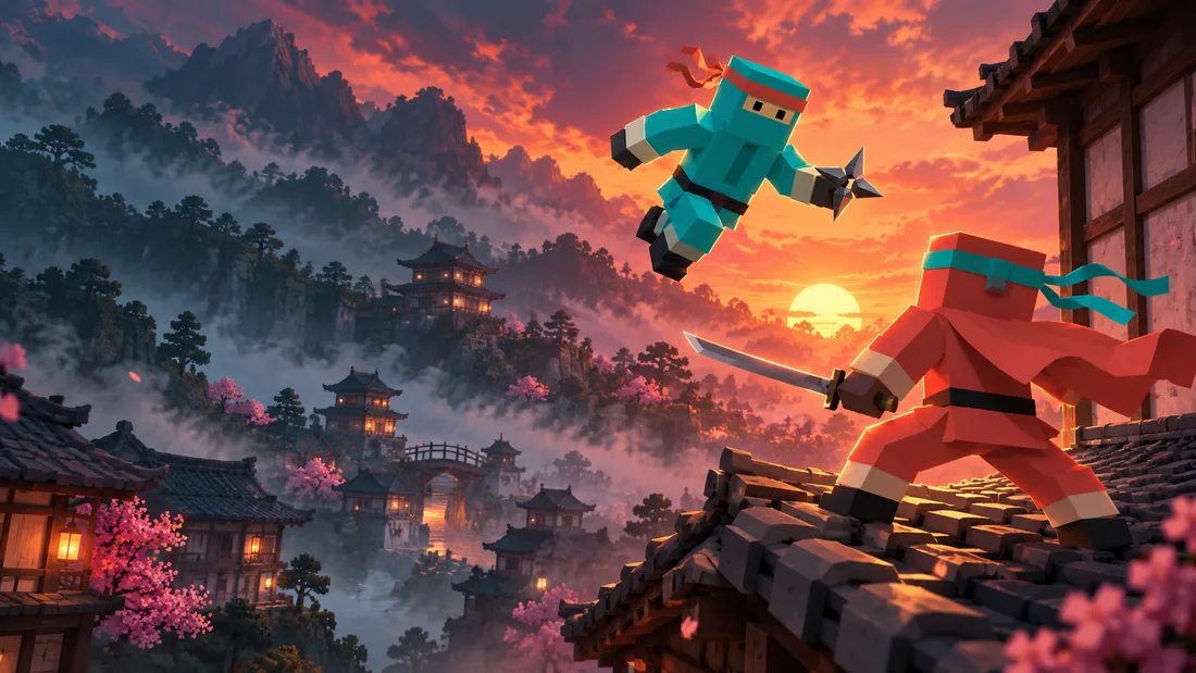 Rooftop Battle, SHADOWFRAG promotional artwork